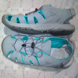 Women's Size 9 Eddie Bauer Leather Sandals/Hiking Shoes
